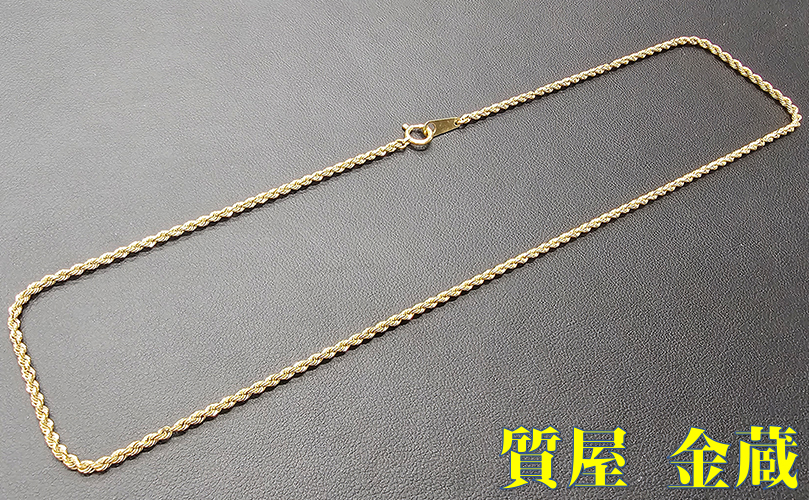 質店 | 名古屋 | 金蔵（キンゾー） | Gold | 金 | ネックレス | Necklace | 質預かり | 質入れ