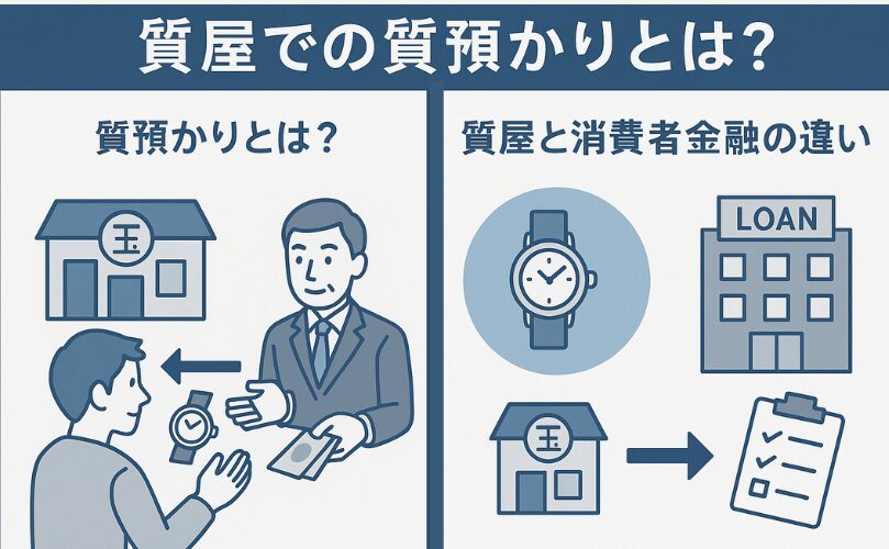 質屋での質預かりとは