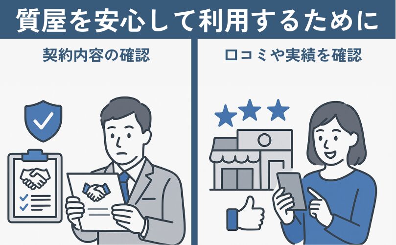 質屋を安心して利用するためのコツ