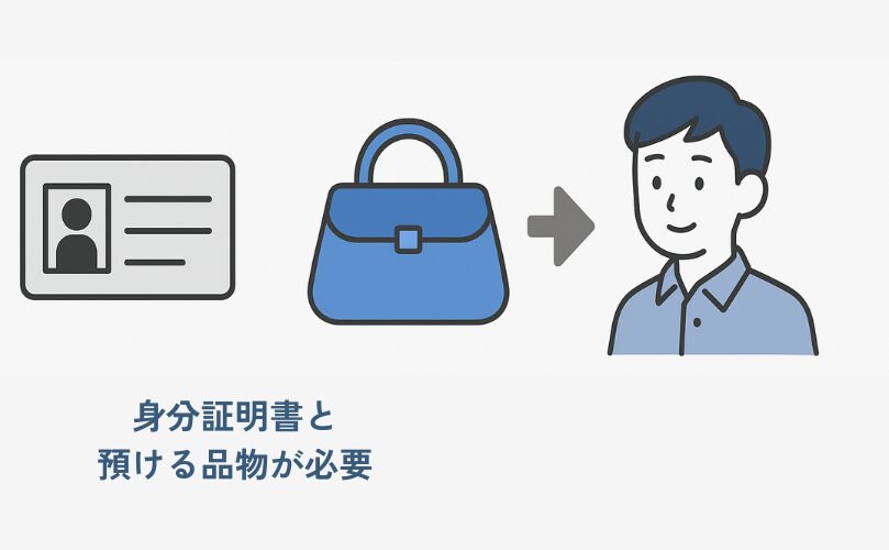 質預かりの流れ