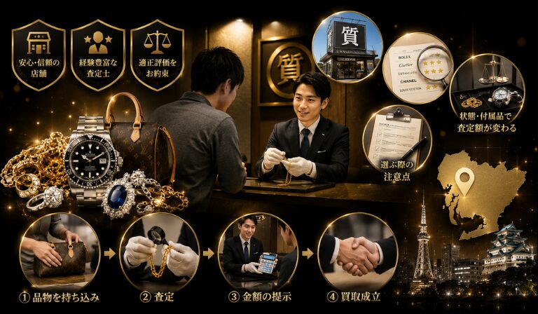 質屋で「高価買取」を目指すあなたへ